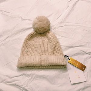 Off White Lululemon Pom Pom Hat